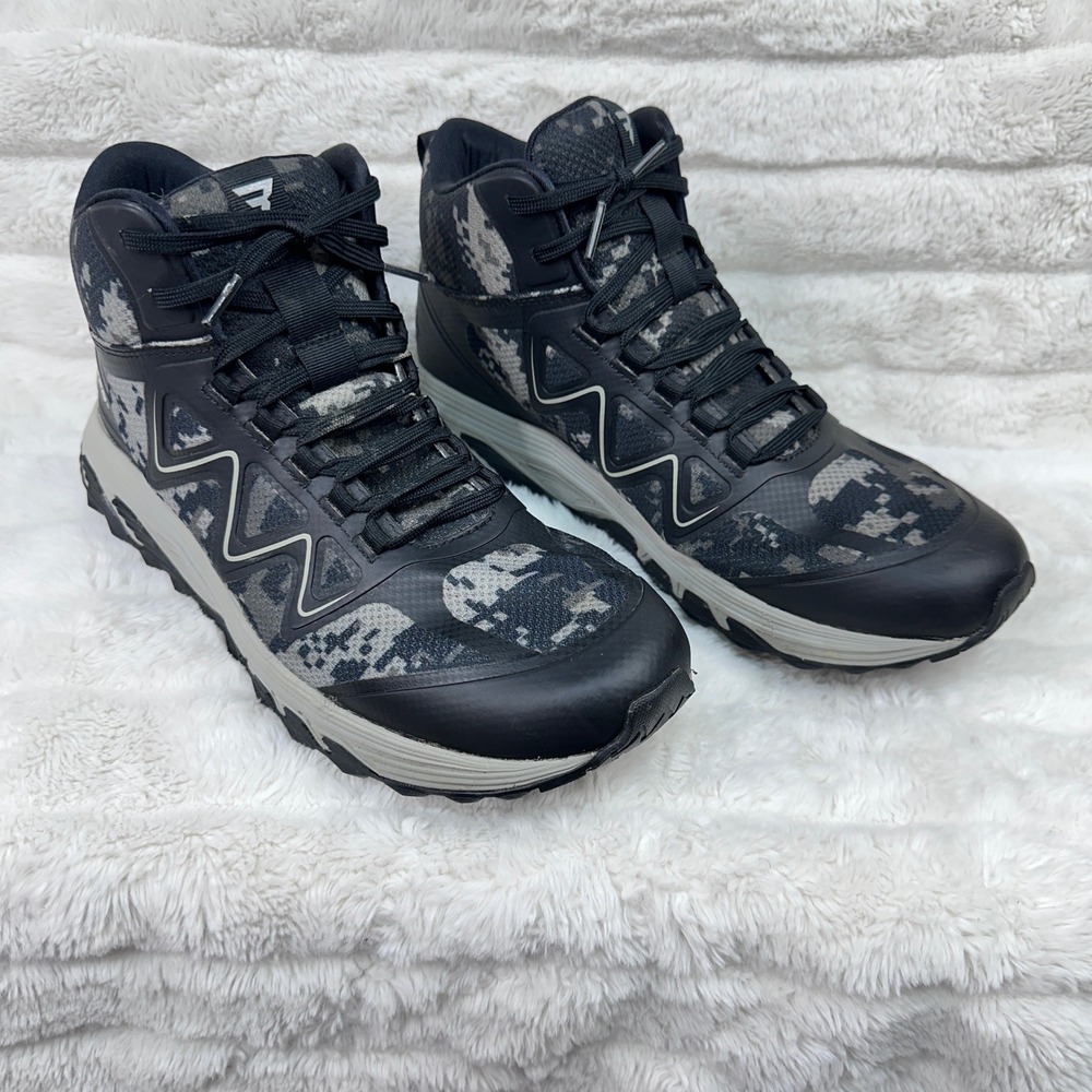 Bates Rush Mid Mens Tactical Boots Digital‎ Camo Black Grey E01054 Size 11.5